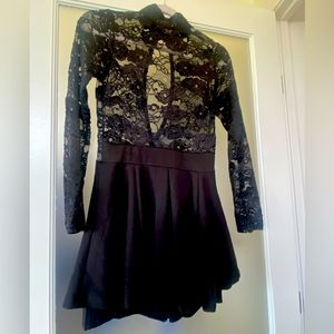 Elegant little black dress(Skort)